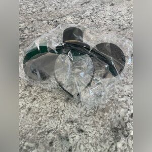 Disney Black and Gold Mickey Mouse Ears Top Hat headband